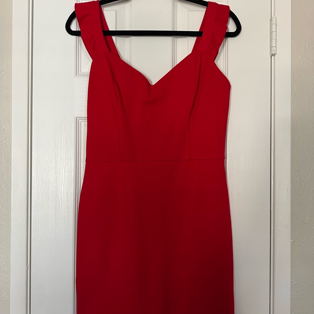 Semi-Formal Red Dress